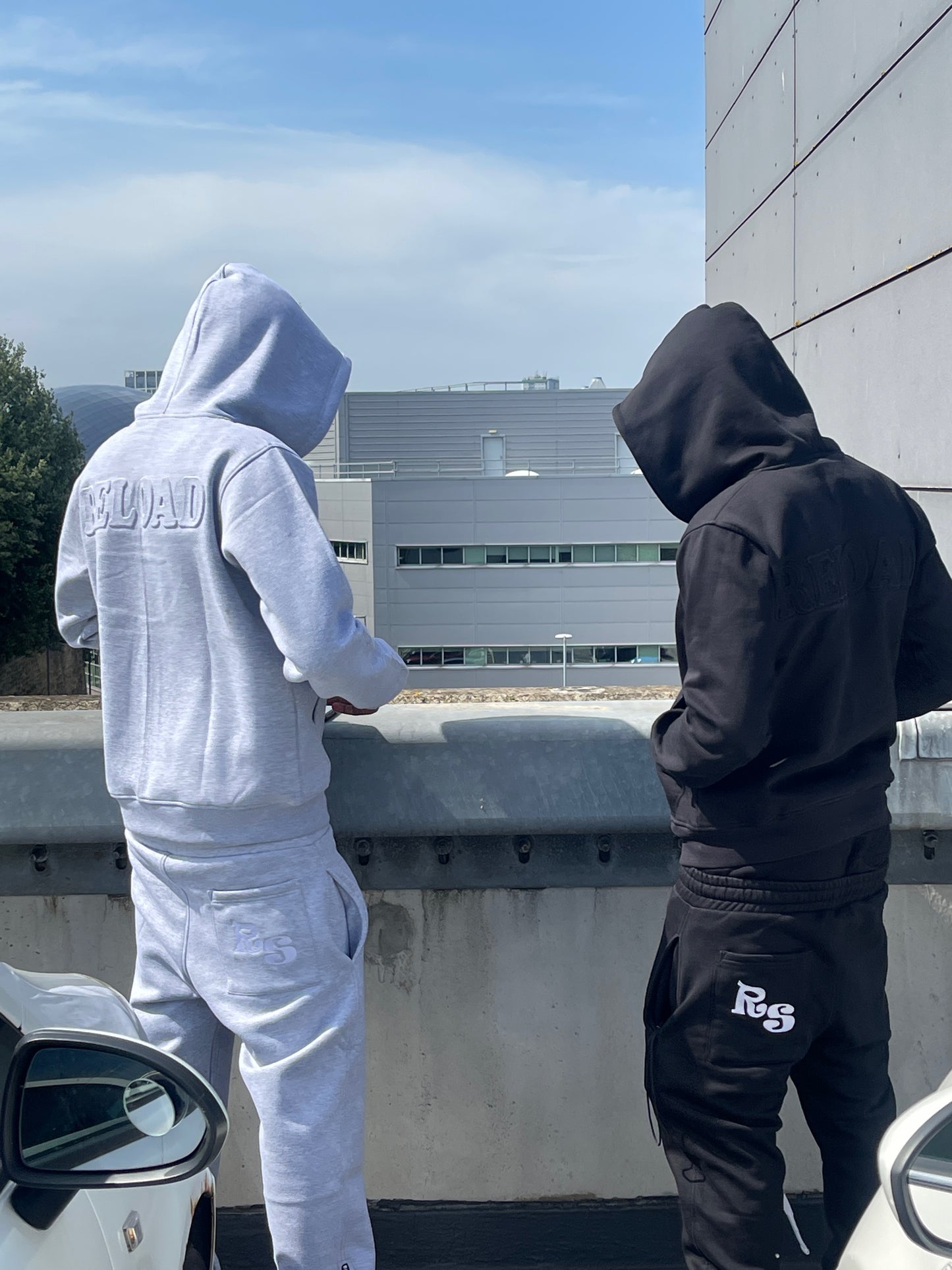 RELOAD SUMMER HOODIE ZIPPER "BLACK" MALE