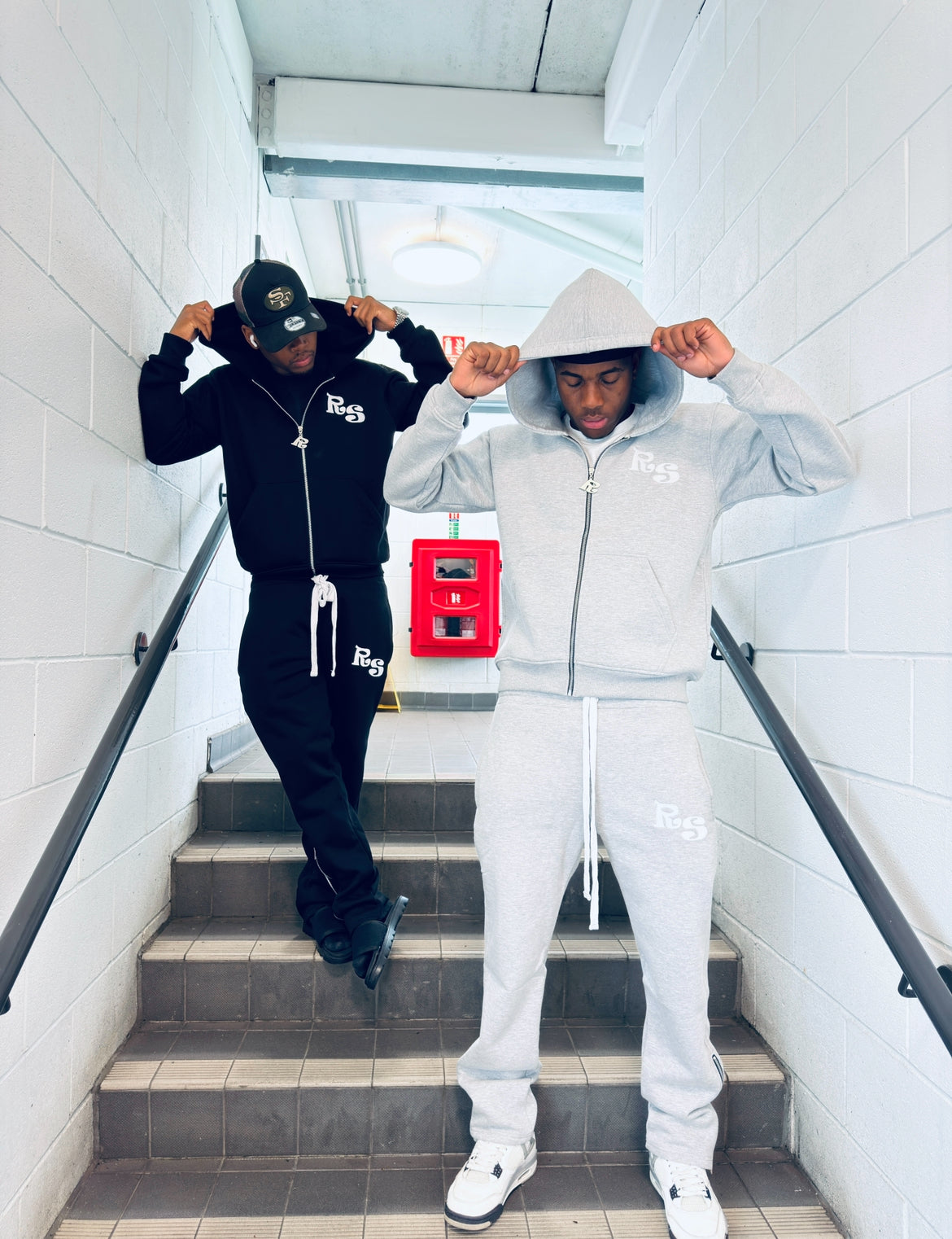 RELOAD TRACKSUIT PANTS "GREY"