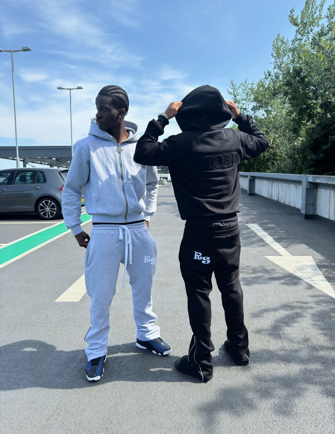 RELOAD TRACKSUIT PANTS "BLACK"