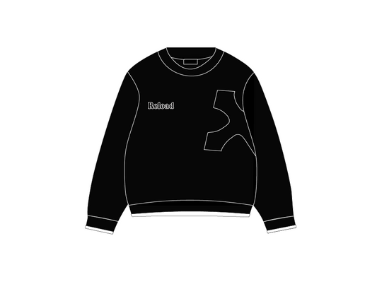 RELOAD SWEATER “BLACK”